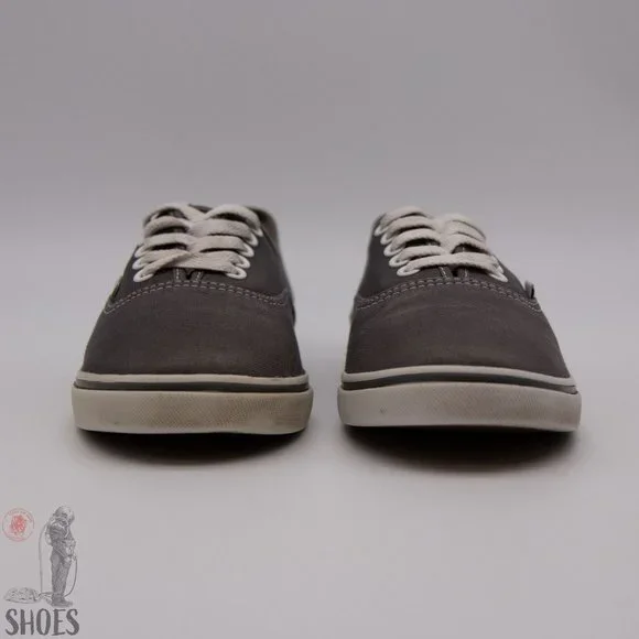 Vans Authentic Grey Lace ups Women's Size 9 - Picture 2 of 12
